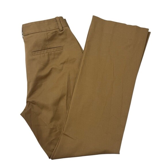 Nili Lotan Arielle Pant Straight Leg Pants in Whiskey Quiet Luxury Tan Size 6 - Picture 7 of 11